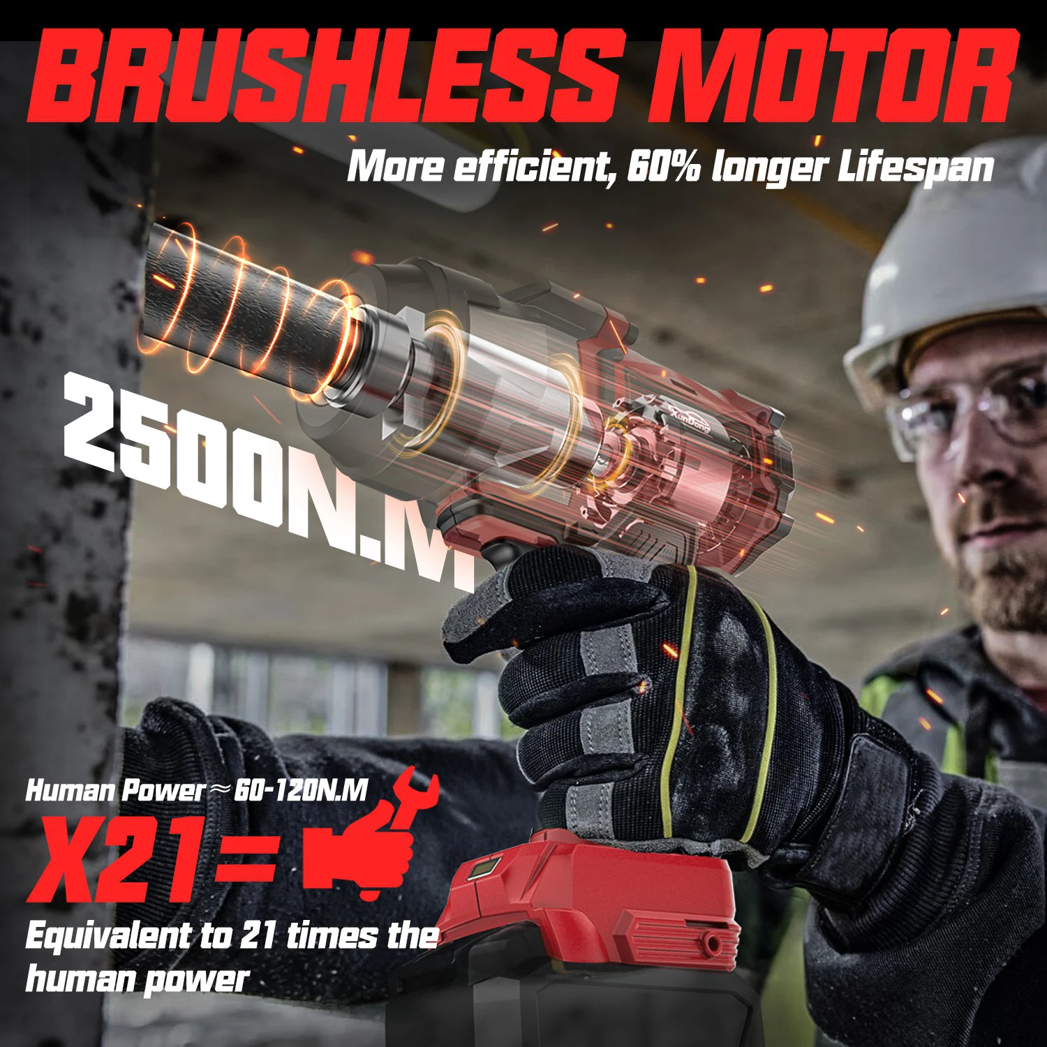 Рисунок 3 - Аккумуляторный ударный гайковерт