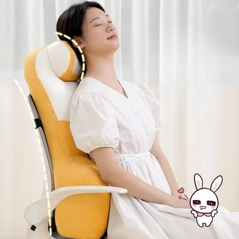 Chair Specific Cushion Office Ergonomic Pillow Set Lumbar Support Pillow Relaxing Buttocks Sitting Cushion Aesthetic Cushions