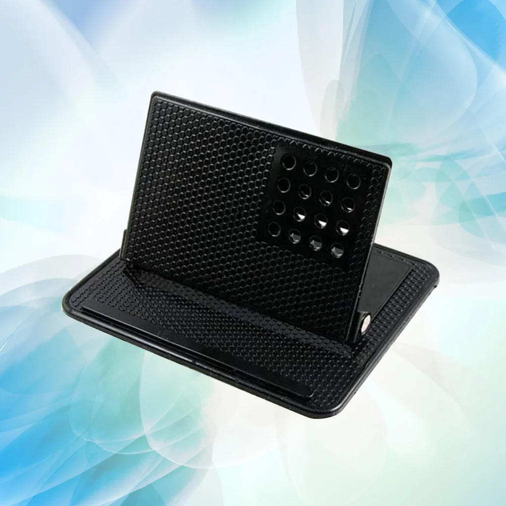 

Adjustable Car Rotary Silicone Phone Holder for GPS Navigation Bracket Stand Non-Slip Dashboard Mount for Mobile Devices in