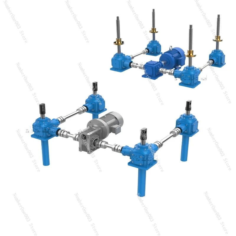 Screw Lift Bevel Gear Electric and Manual Hand