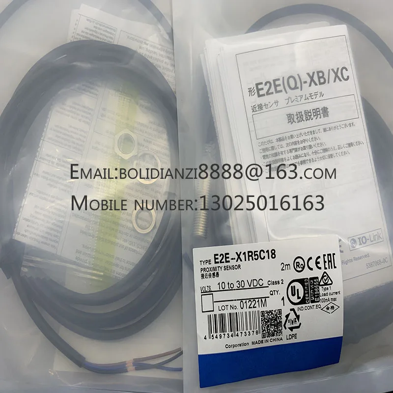 

New sensor for proximity switch E2E-X1R5B1D8 X1R5B28 E2E-X50MB1DL30 E2E-X1R5B1D8-M1 In stock