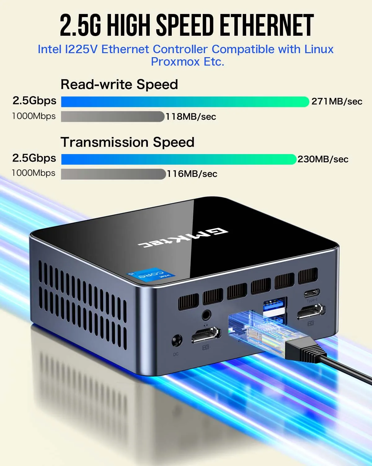 GMKtec M3 MINI PC Core i5-12450H Windows 11 Pro DDR4 3200 МГц NVME SSD WiFi6 BT5.2 Офисный компьютер с тройным дисплеем GMKtec M3 MINI PC Core i5-12450H Windows 11 Pro DDR4 3200 МГц NVME SSD WiFi6 BT5.2 Офисный компьютер с тройным дисплеем