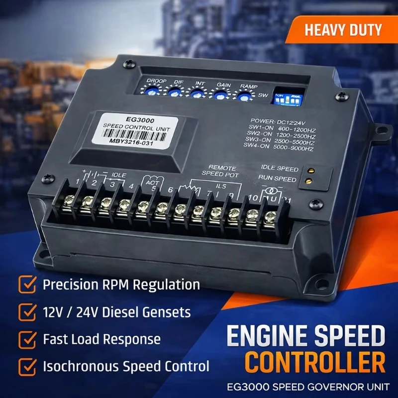 Diesel Engine Governor Automatic Speed Control Governor for EG2000 EG3000
