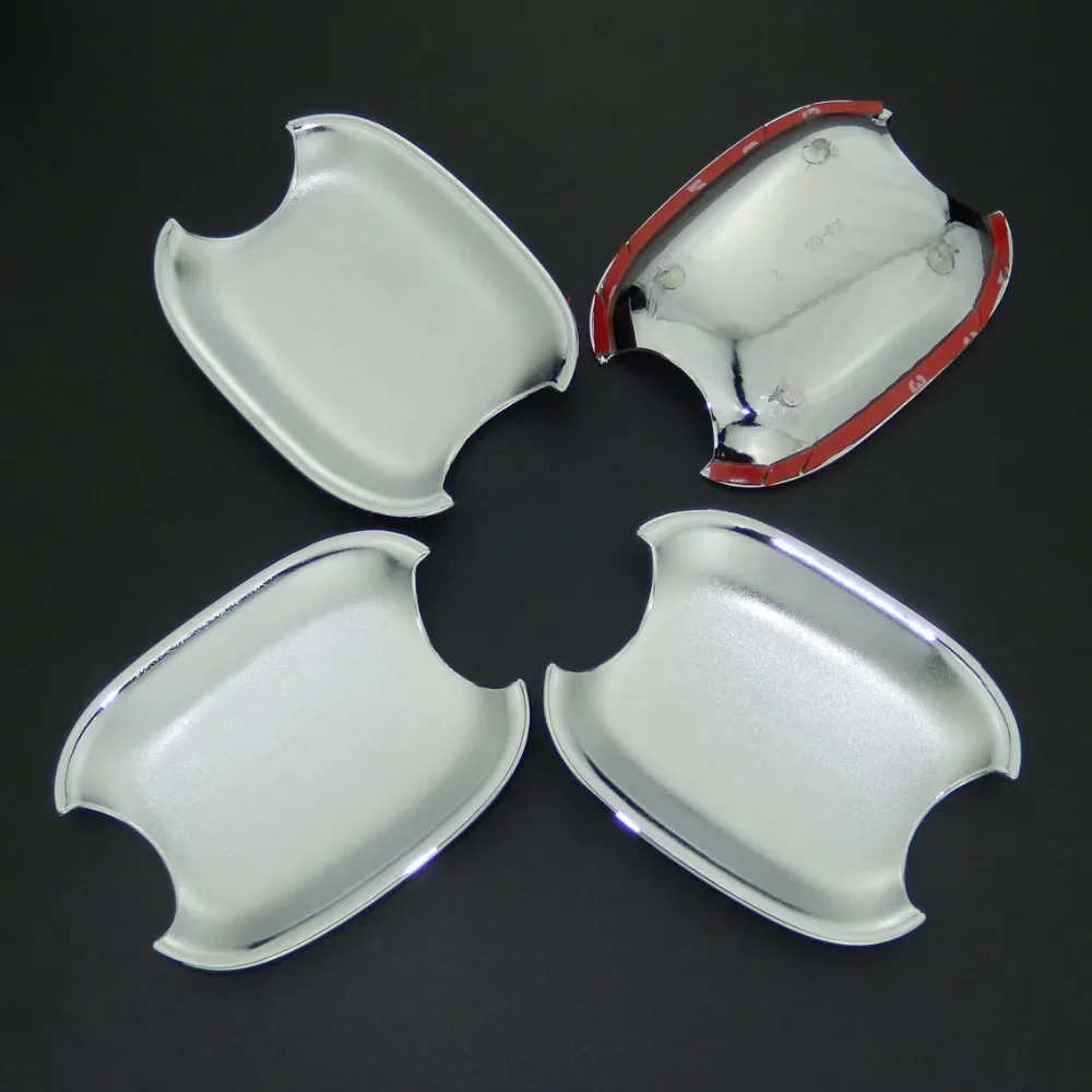 For Audi Q5 2009-2016 ABS Chrome Side Door Handle Cover Trims & Door Bowl Cover Car Styling 2010 2011 2012 2013 2014 2015
