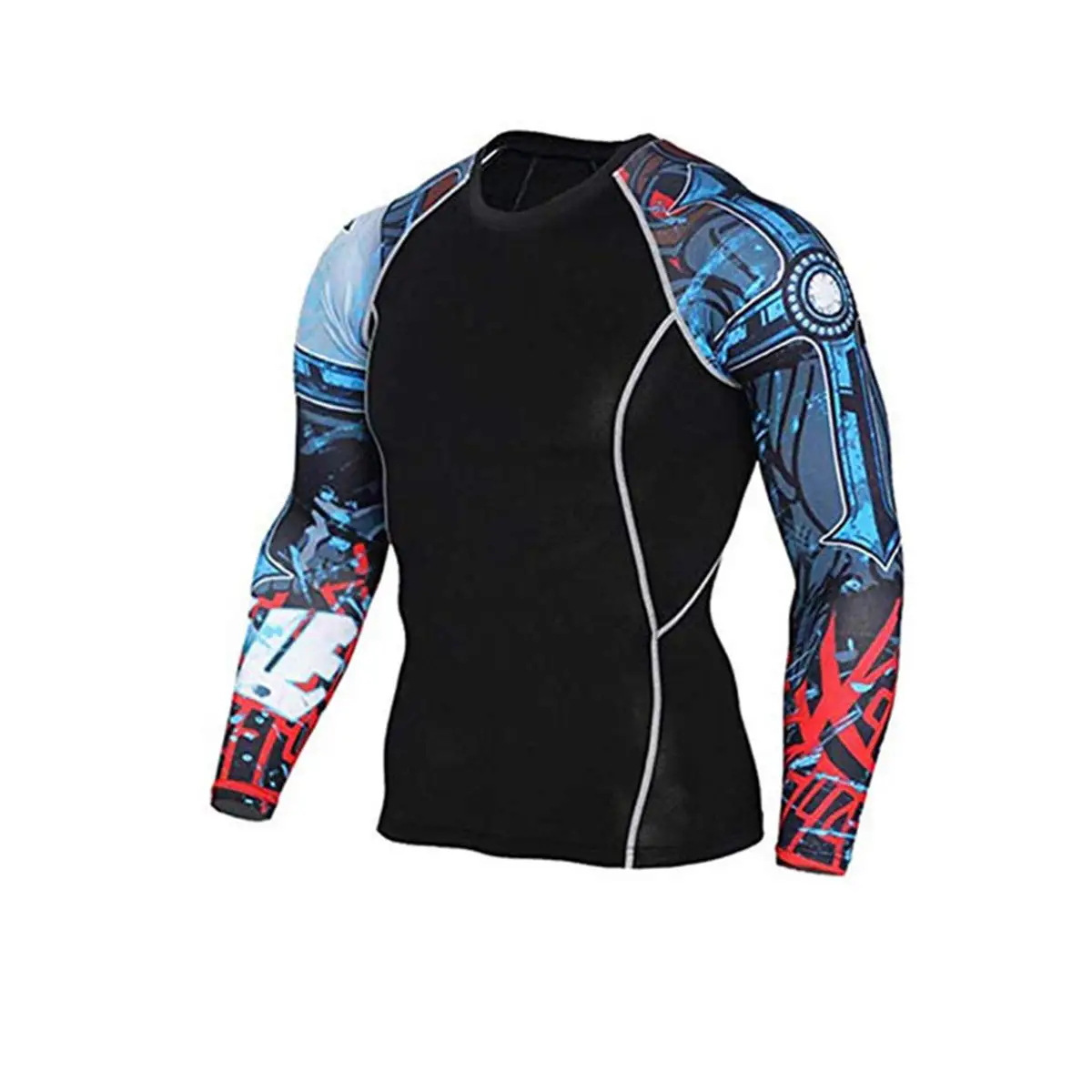2 Pack Mens Quick Drying Sports Set Long Sleeve T Shirt With Long Pants For Daily Casual Hiking Running Gym Training