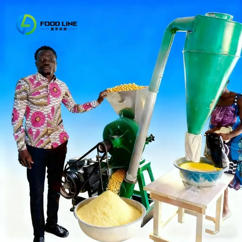 Custom Diesel Engine Corn Wheat Flour Milling Machine Coffee Grinder Flour Milling Maize Flour Mill Machine