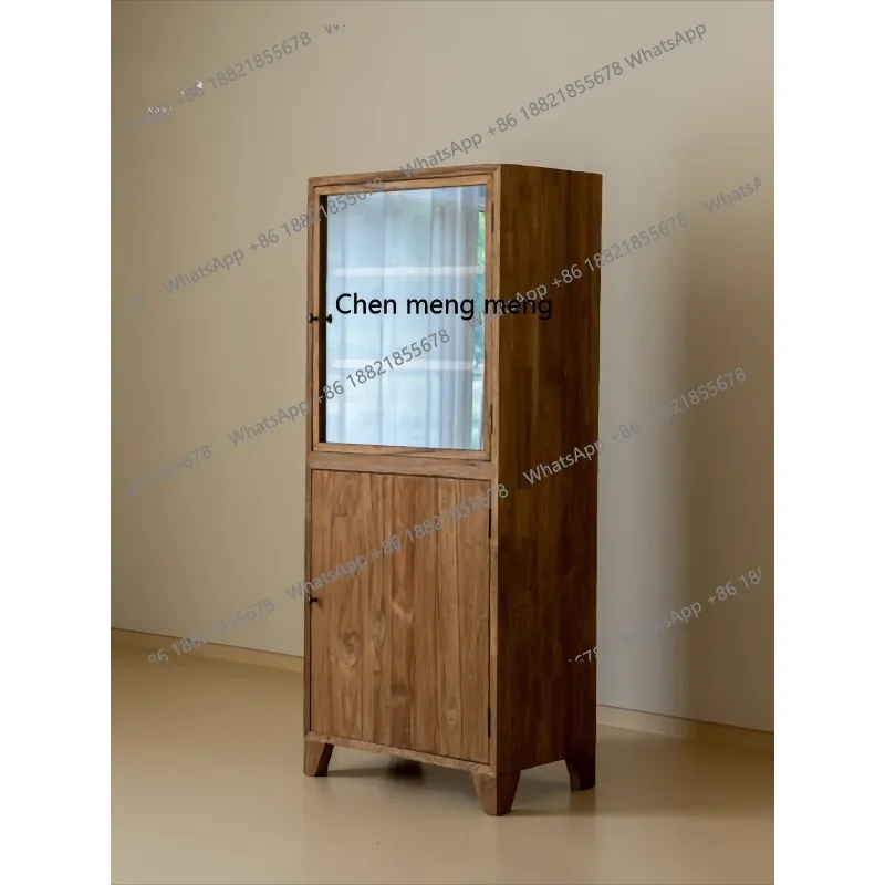 

Storage cabinets, log dining sides, corner cabinets, solid wood teak household display cabinets