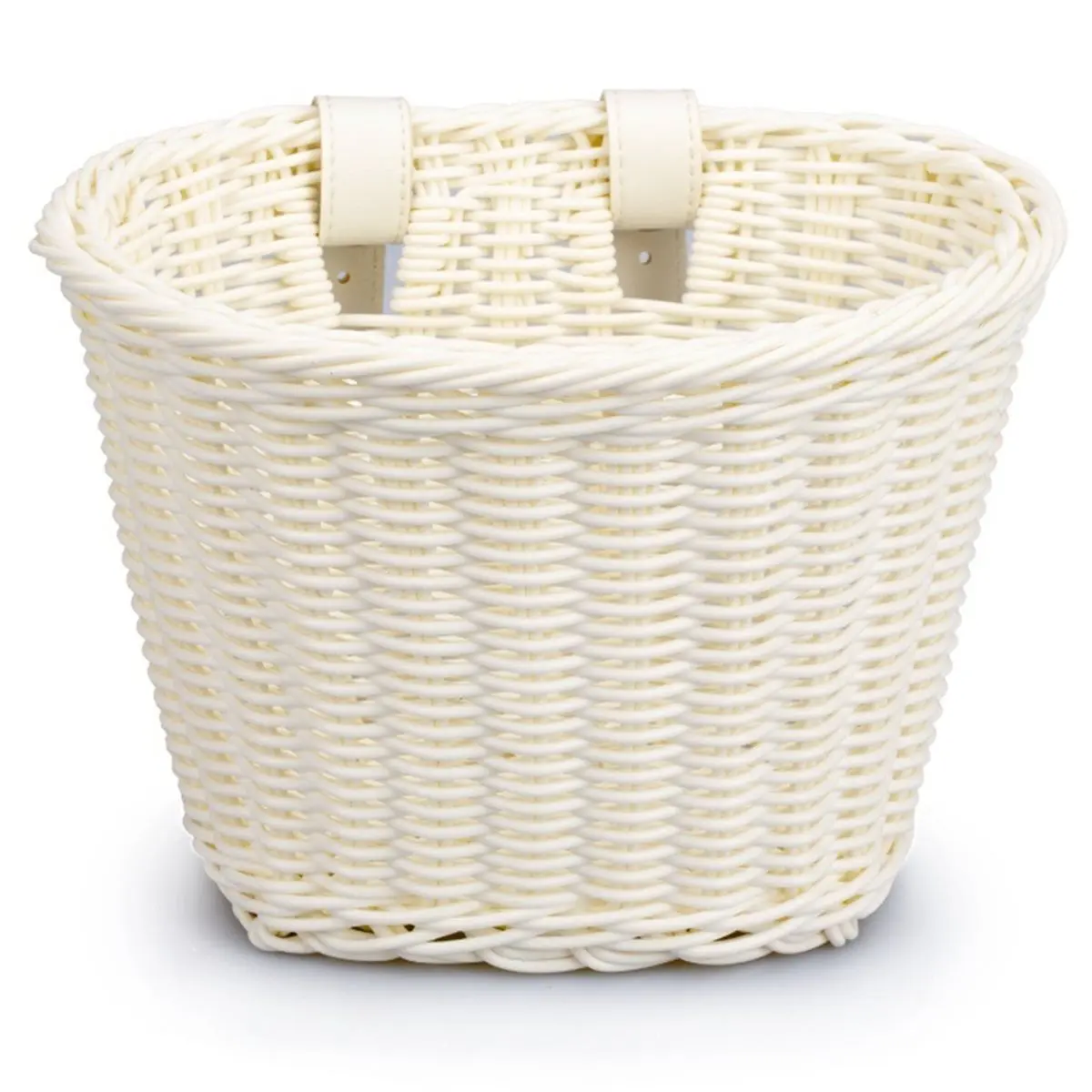 ABXY Front Handlebar Basket Multifunction Traditional Bicycle Basket Waterproof Hand Woven Bike Basket for Kids Children Bike