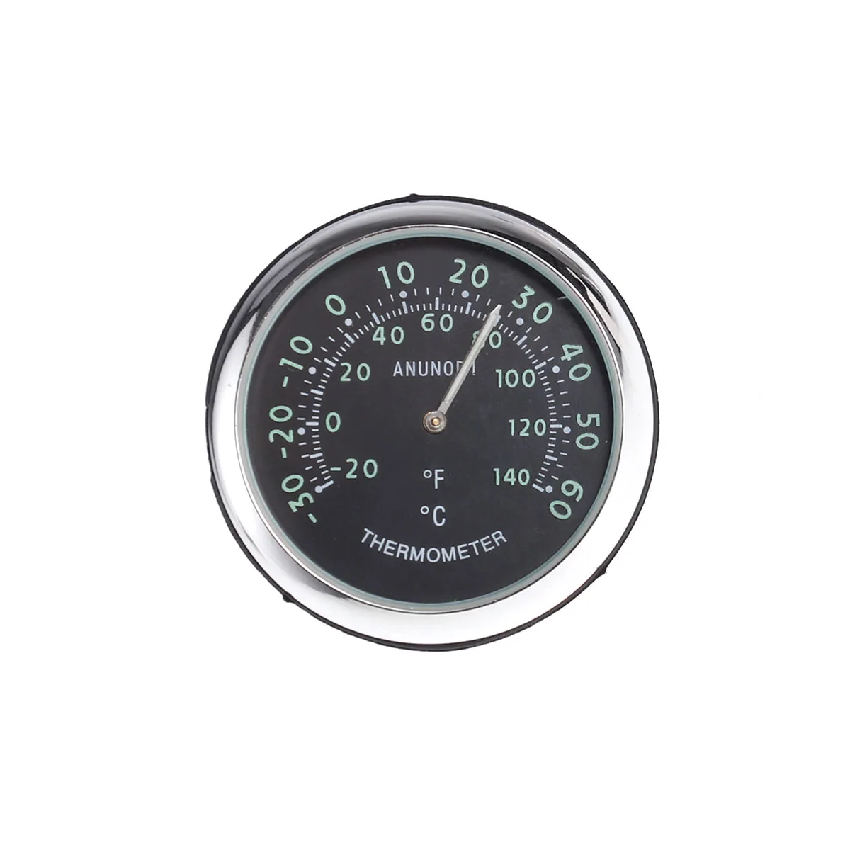 

Luminous Thermometer Night Reading Mechanical Car Vent Dashboard Decorations Practical Easy Viewing Dark Condition Top Metal