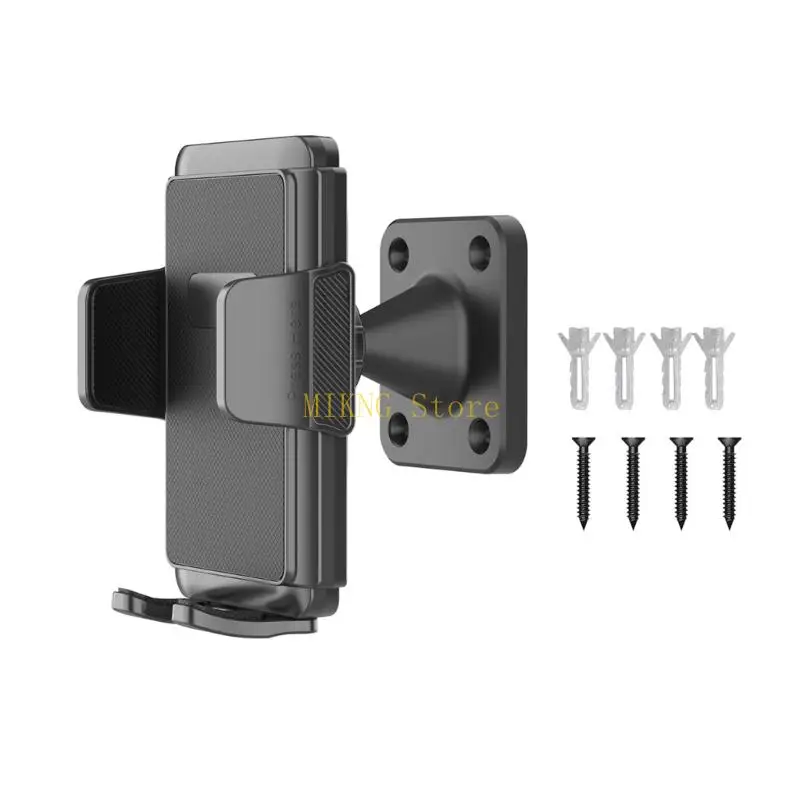 

Phone Holder Support For Wooden Cement Wall Tool Less Installation Reinforced ABS Material Secure Phone Storage best sale