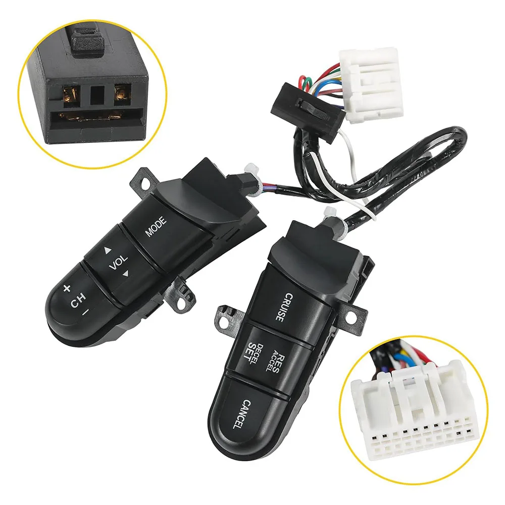 36770-SNA-A12 For Honda Jazz /Fit Civic 2006 2007 2008 2009 2010 2011 Steering Wheel Pad Cruise Audio Remote Switch