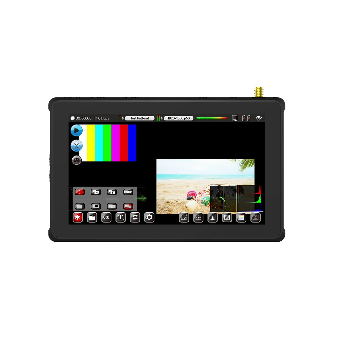 

Movmagic 4K Multi-Format Portable Studio Mini Live Streaming Video HD Switcher Mixer