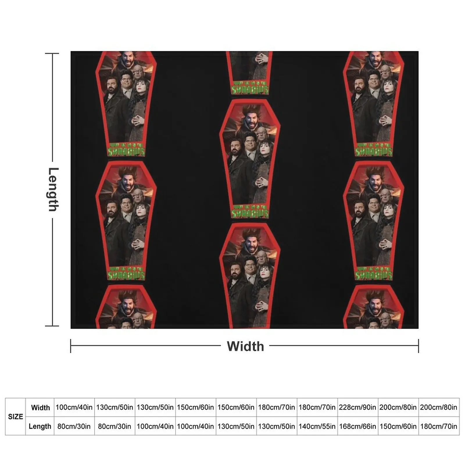 What We Do In The Shadows Casts Throw Blanket Soft Plaid Baby Sofa Throw Decorative Sofas Blankets