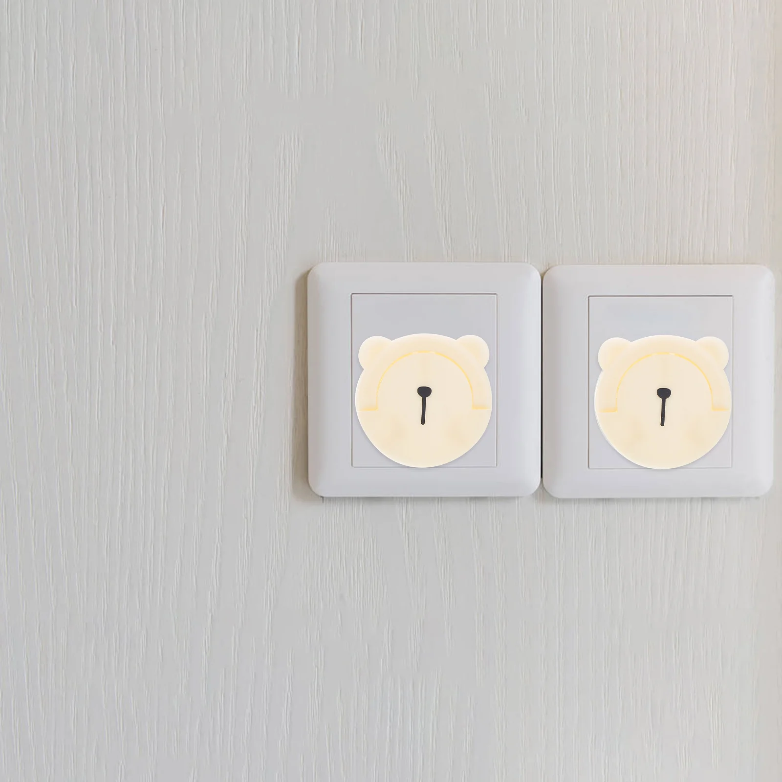 

10Pcs Babyproof Outlet Covers Electric Child Safety Plug Protectors Durable Easy Install Cute Design Child Safety Outlet