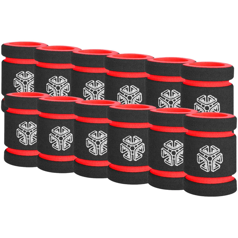 

12 Pcs Anti-slip Handle Cover Thick Grip Supple Tube Adhesive Tape Sponge Portable Tattoos Durable Sleeve Antiskid Acessories