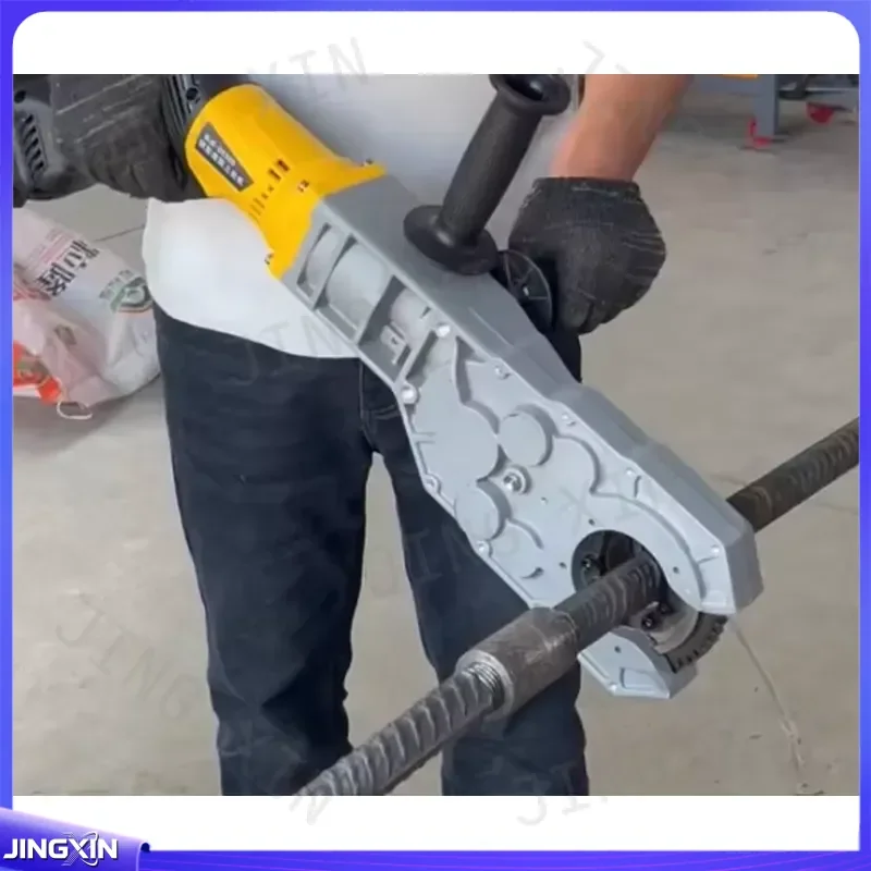 Custom for AC940 Handheld Electric Rebar Threading Machine 100RPM 16-40mm Bars 1500N Torque Quick Screw Fastening Tool