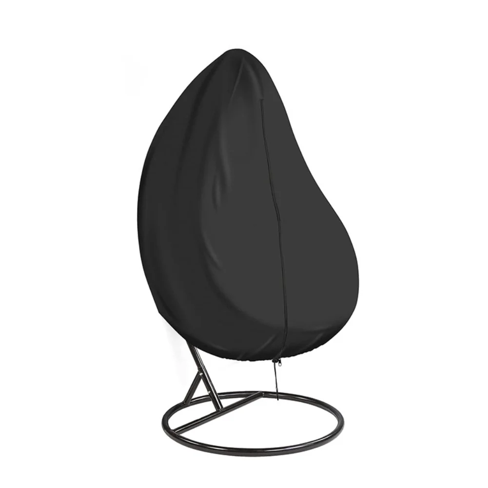

Heavy Duty Oxford Cloth Cover for Rattan Hanging Chairs Designed to Protect Against Rain and Dust in Outdoor Environments