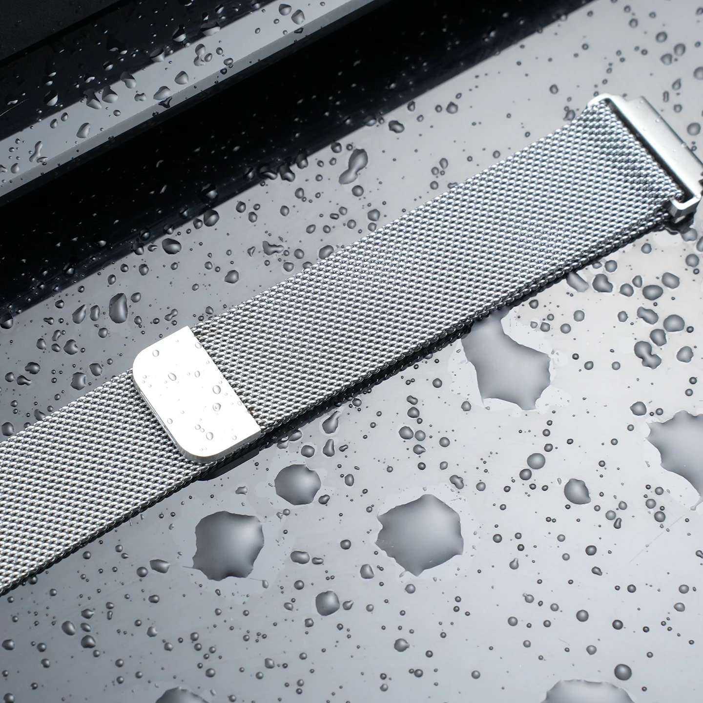 For Casio AE1200 AE1300 Stainless Steel Watch Strap AE-1200WH Waterproof Breathable Mesh Strap Strong Magnetic Metal Bracelet view 5
