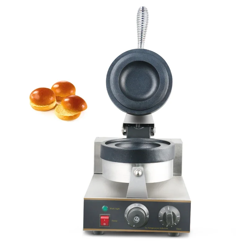 

Hamburger ufo burger machine part sandwicher electrical press ufo burger maker machine oem flying bread burger maker