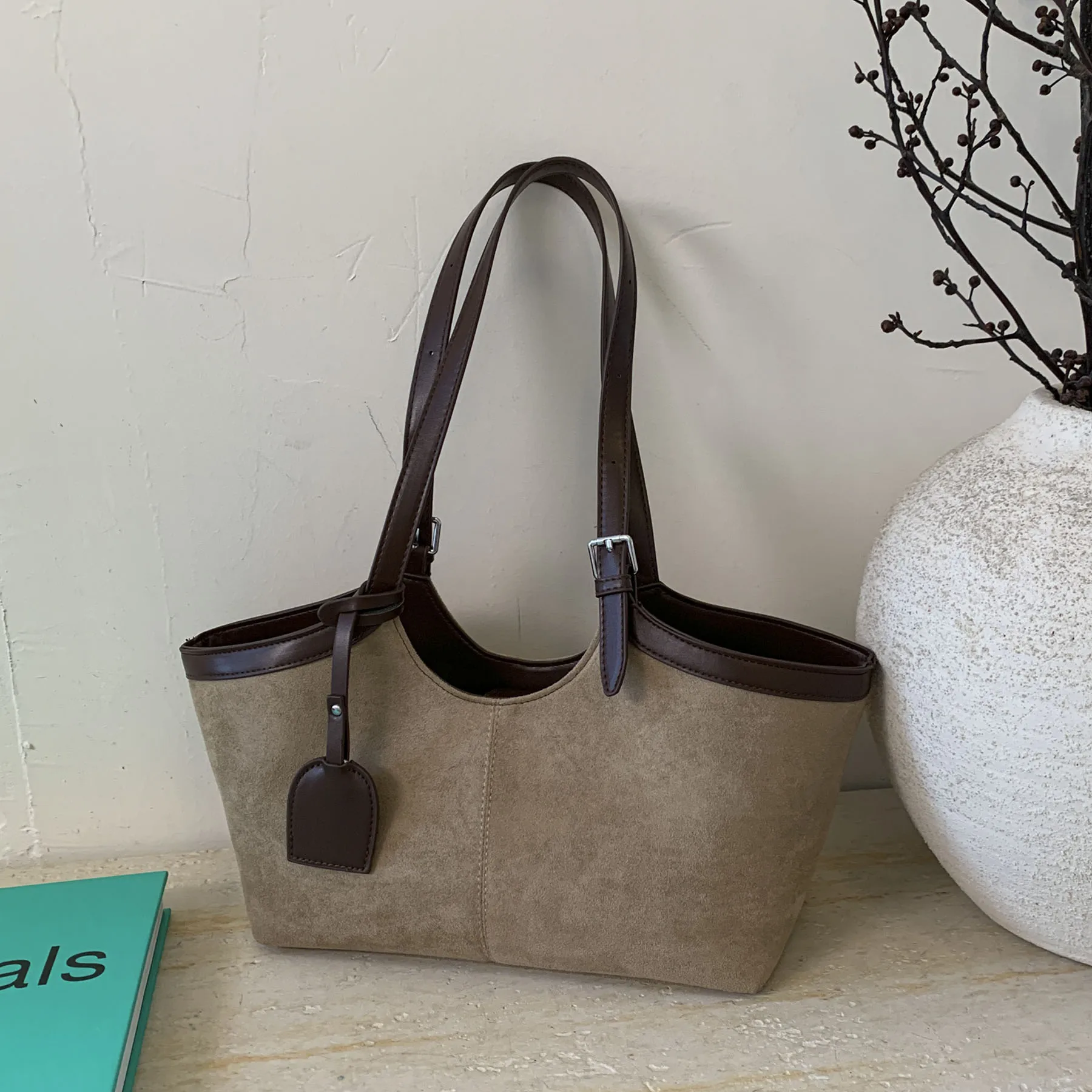 Retro Suede Handbag… - image