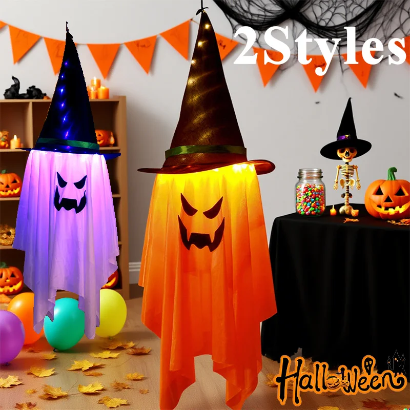 

Halloween Decorations Outdoor Yard Garden Ghost Skull Zombie Decor Spooky Scream Ghostface Night Light Party Supplies Festival