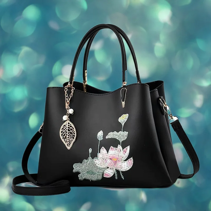 

Women Luxury Embroidered Shoulder Crossbody Bags for New Luxury Ladies Purses and Handbags Women Bags Designer Tote Sac
