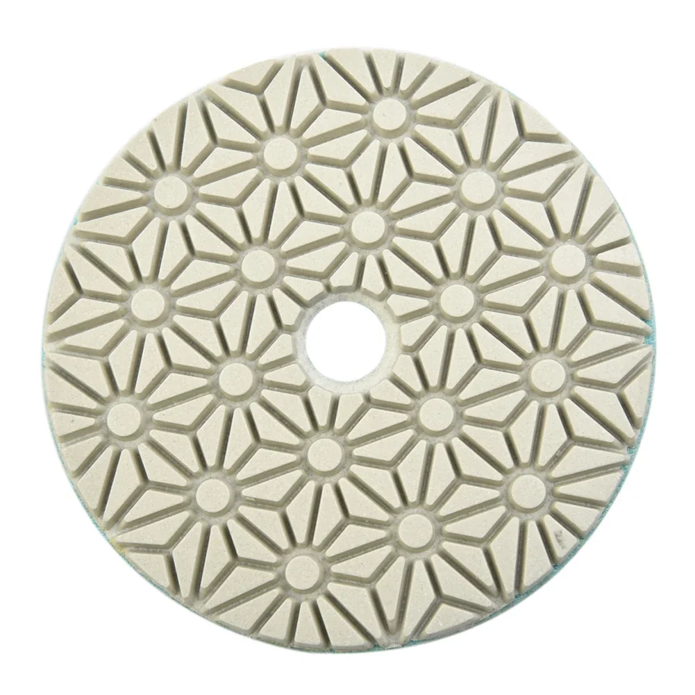 3 STKS 4 Inch 100mm Droog/Nat 3 Stap Polijsten Pads Graniet Polijsten Tool Voor Graniet Steen Beton Marmer Polijsten