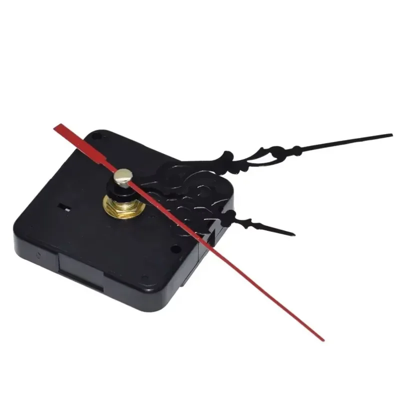 1Pcs Professional Practical Quartz Wall Clock Movement Mechanism DIY Repair Tool Parts Kit with Red Hands