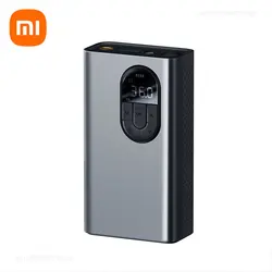 Xiaomi Baseus Car Inflator Pump Portable 2400mAh Wireless Electric Air Pump 150 PSI Digital Tire Inflator Pump Auto Accessories