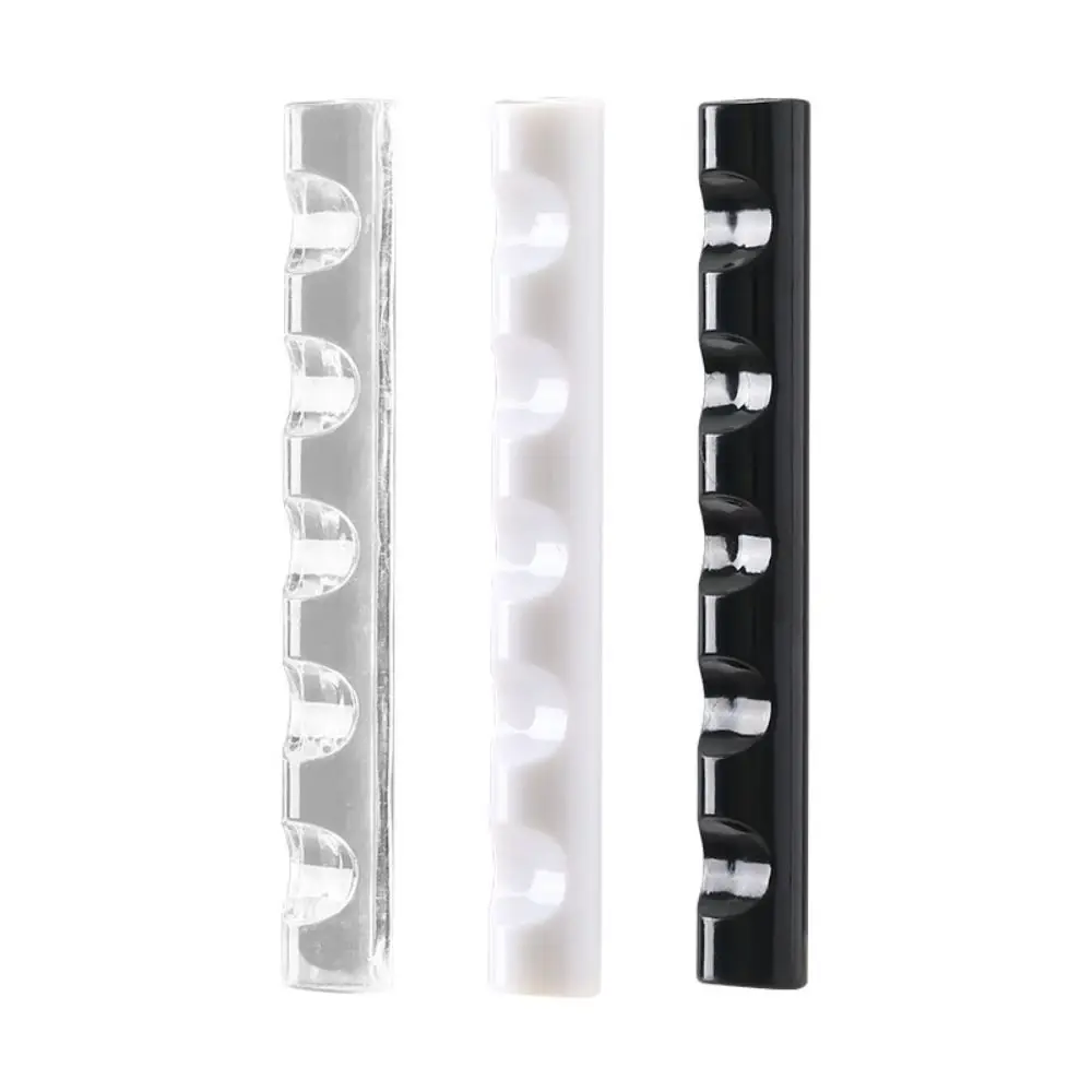 New 5 Grids Nail Brush Rack Acrylic Portable Acrylic Brush Holder Multi-Functional Brush Display Shelf for Manicure Tools