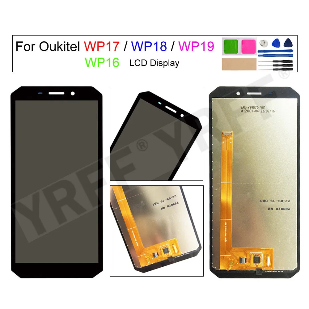 

Touch Screen Digitizer Assembly for Oukitel WP19 WP16 WP18 WP17 LCD Display