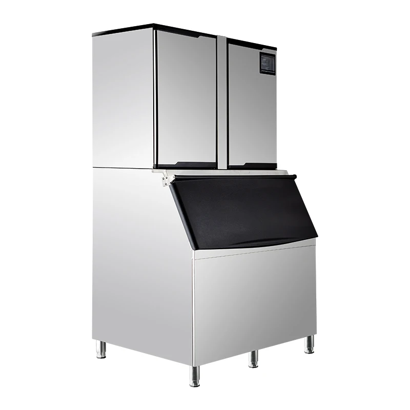

1 Ton Ice Machine 1000kg Stainless Steel Industrial Commercial Ice Cube Block Maker Machine Ice Making Machine