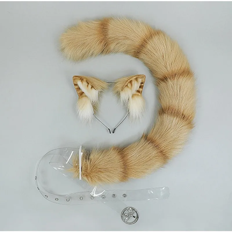 TigerSpotCat'sEars(Steamed Cat-ear Shaped Bread)HairOrnamentsFurryTailGirlLolitaEarHairOrnamentsPlushRoleplaying Accessories