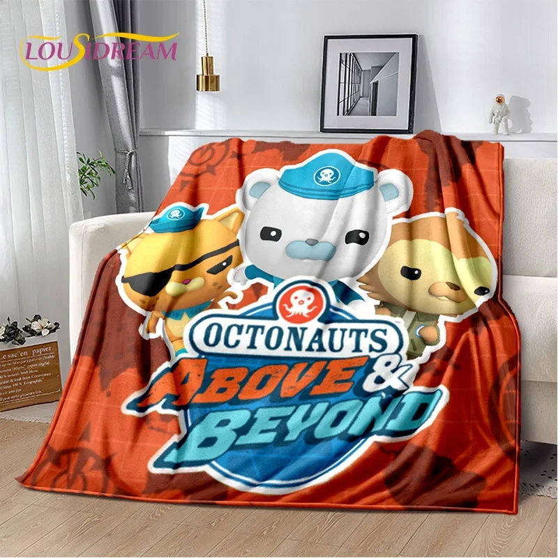 Cartoon The Octonauts Barnacles Cute Kid Blanket,Soft Throw Blanket for Home Bedroom Bed Sofa Picnic Travel Office Cover Blanket