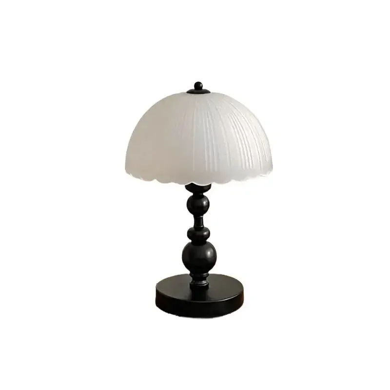 

Medieval wabi-sabi wind, desk lamp, American retro bedroom study bedside lamp, warm