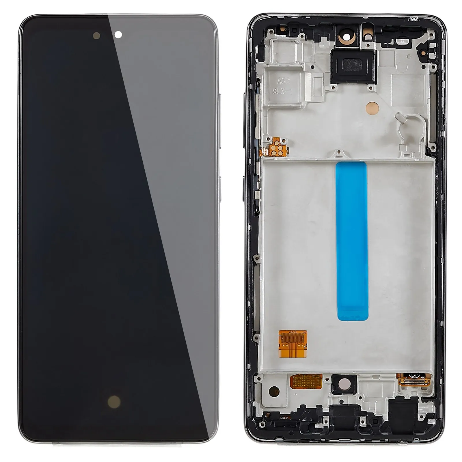 สําหรับ Samsung Galaxy A52 4G A525/A52 5G A526/A52s 5G A528 เกรด C หน้าจอ OLED และ Digitizer Assembly + กรอบ