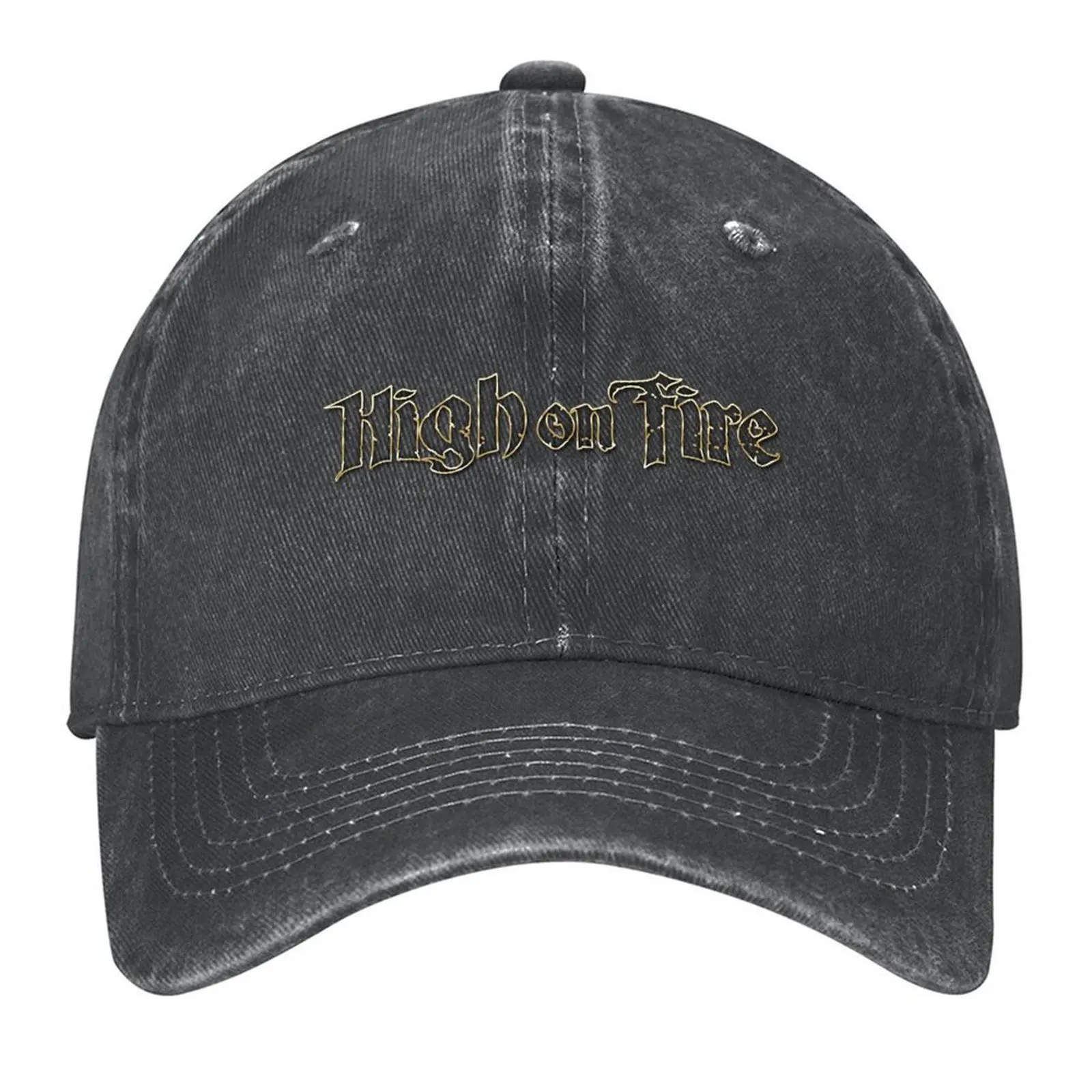 

High on Fire heavy metal band American Baseball Cap New Hat men's big size hat Big Size Hat New In The Men's Luxury Women's