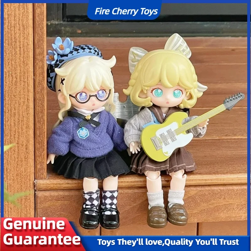 Simontoys-caja ciega secundaria, adornos de escritorio, estatuilla, regalo de Navidad para niña, recrupción de dulces duros, serie comunitaria, nuevo y genuino