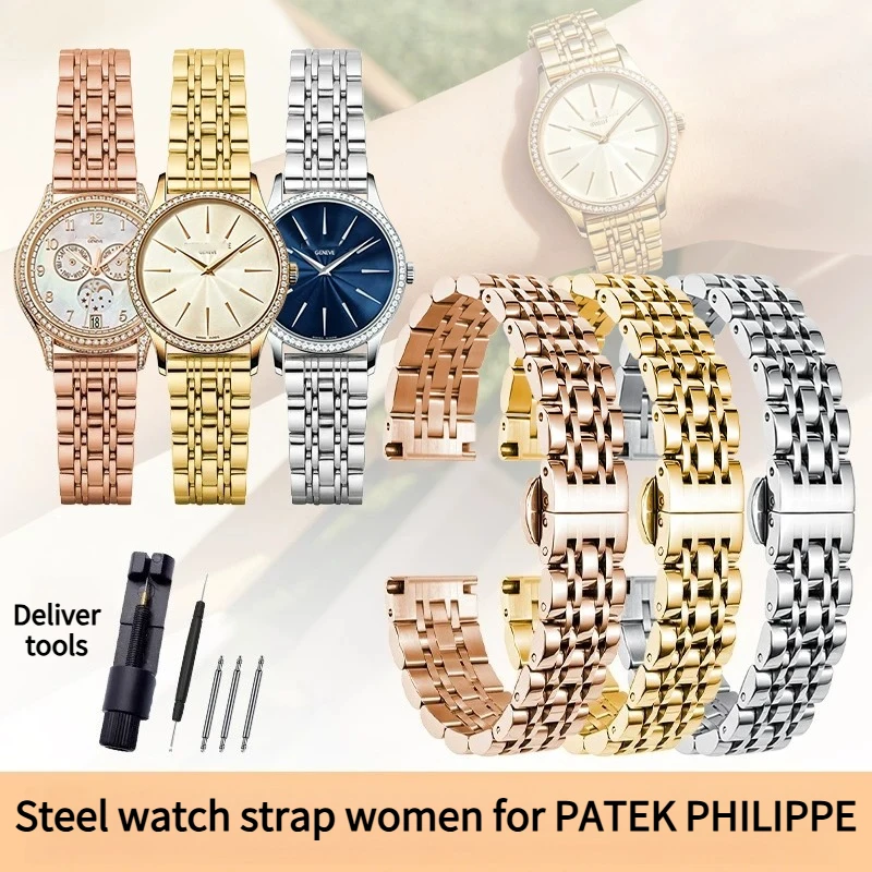 Patek Philippe Watch Calatrava - Stainless steel watch strap for original