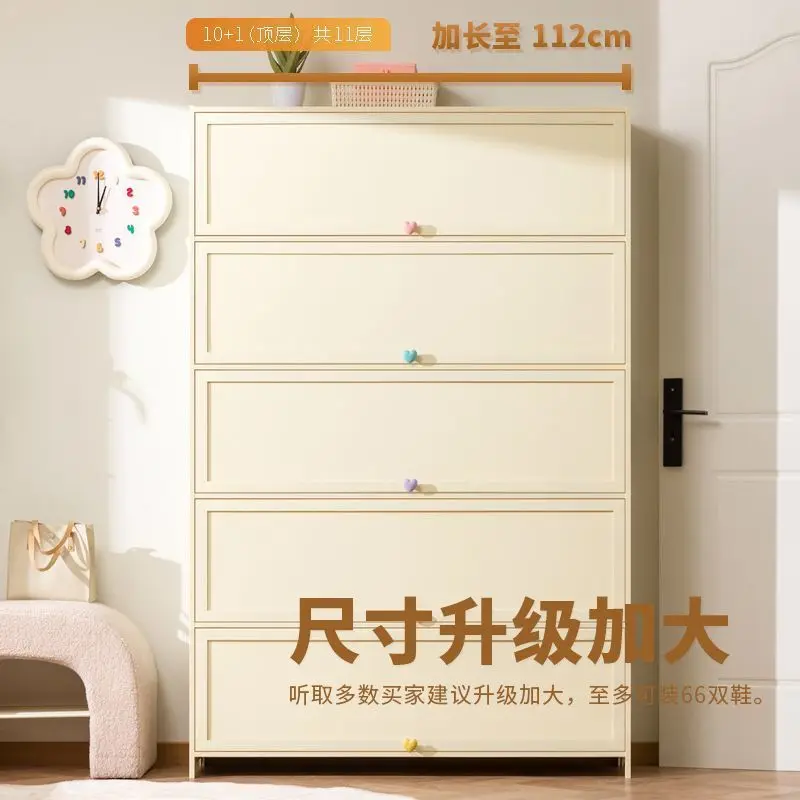 khusus. [-Bukti dan Tahan Lama] 2025 Lemari Sepatu Baru Kapasitas Besar Rak Sepatu Besar Lorong Masuk Rumah Multi-Laye