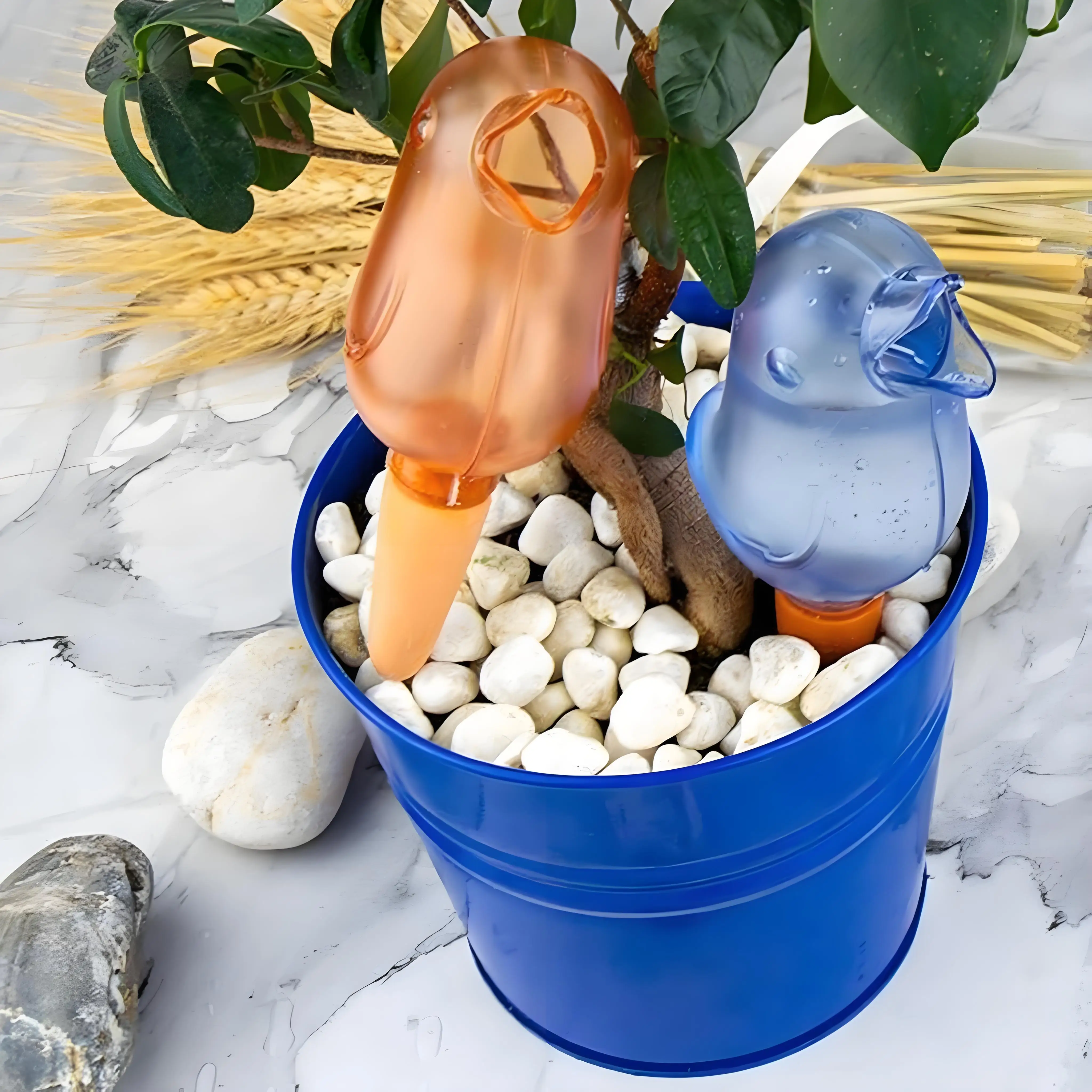 

1PC Automatic Dripper PVC Self Watering Drips Plastic Bird Shaped Watering Tool Lightweight Irrigation System for Home Garden