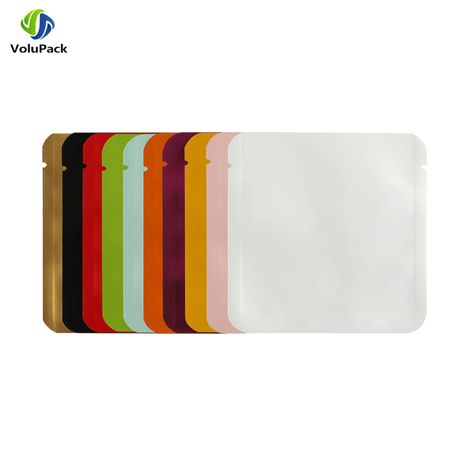 100PCS Waterproof Aluminum Foil Mylar Packaging Bags