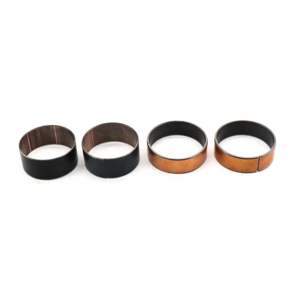 Front Fork Bushings External Guide Rails Shock Absorb Up Set For Kawasaki KX125 KX250 ZZR600 NINJA X-9R ZX-6R X9R ZX6R 1999-2008