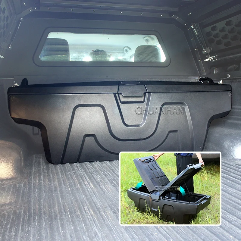 Universal Plastic Storage pick up Truck bed Tool Box Waterproof Toolbox for hilux /dmax /navara