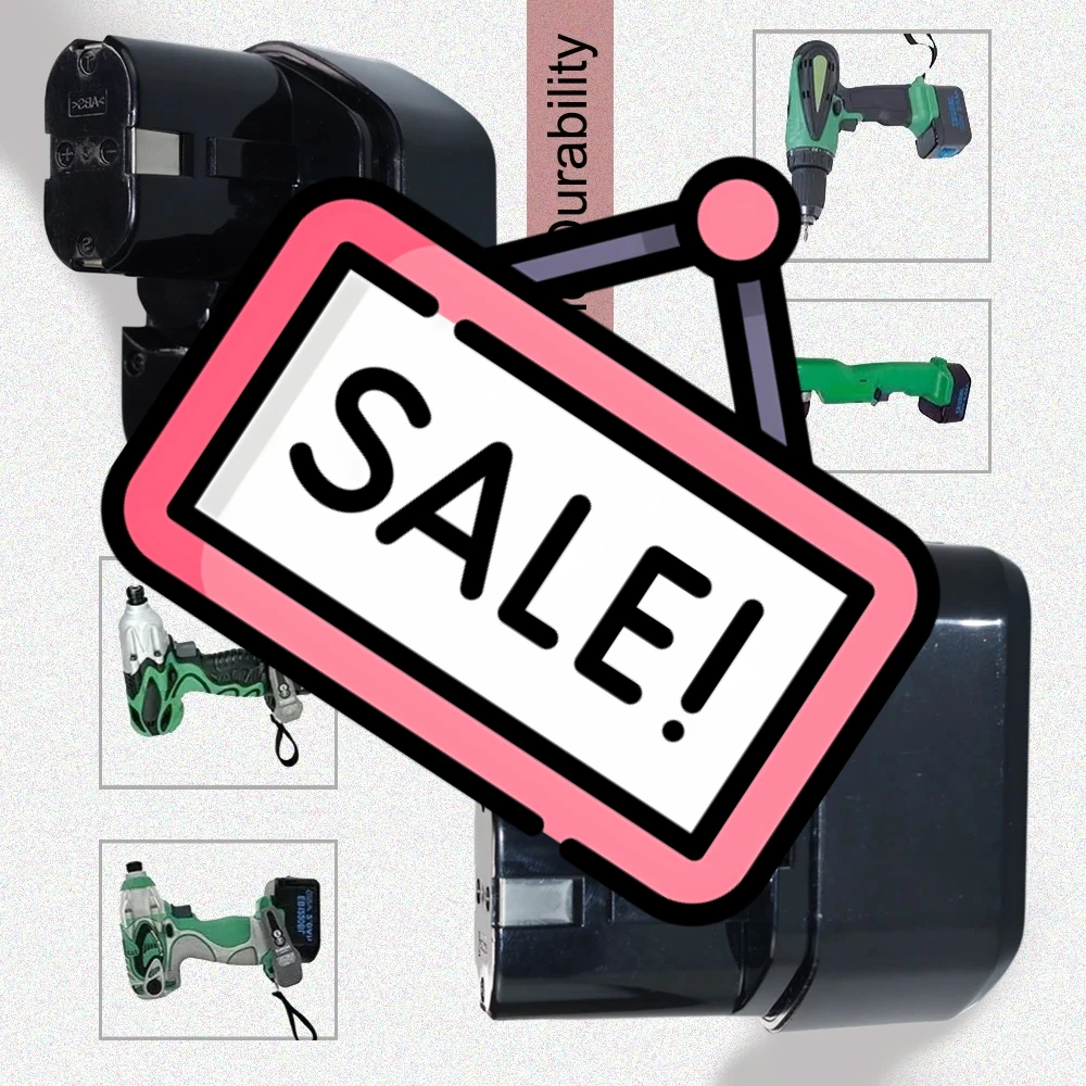 

Rechargeable Tool Battery For Hitachi 12V 4800mAh Battery For EB1214S EB1212S EB1220BL EB1212S WR12DMR DS180F3