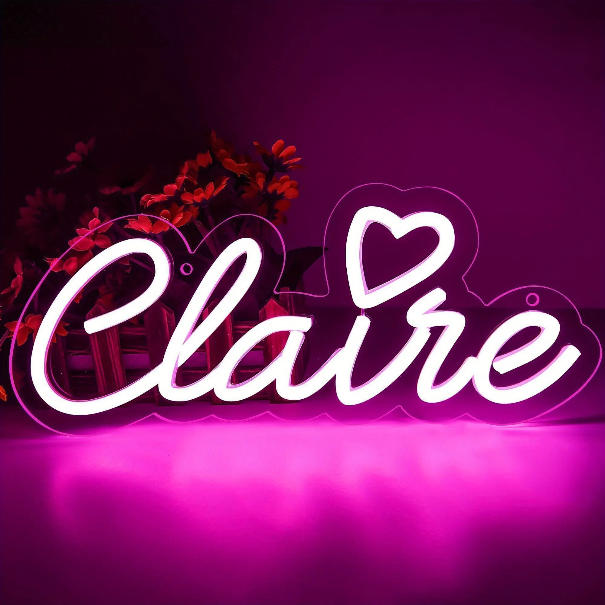 

Claire's Corner LED neon, USB powered dimmable LED neon, suitable for game room, party wall decoration