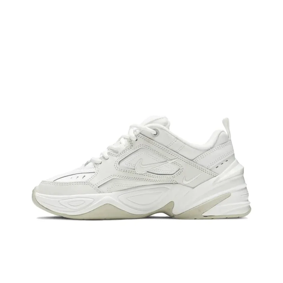 Nike M2K Tekno Chunky Sneakers Women's Low Top Pink/White AO3108-006
