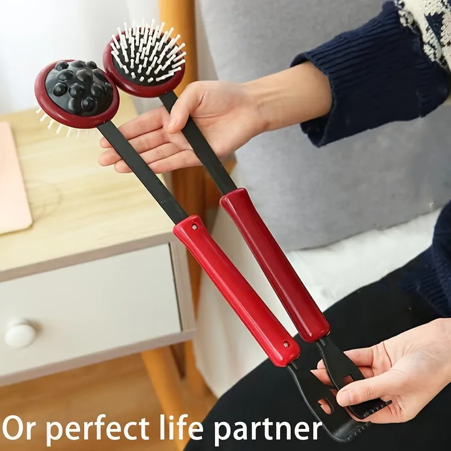 Middle-aged and elderly life partner, multi-function massage meridian hammer, fitness pounding shoulder and neck massage