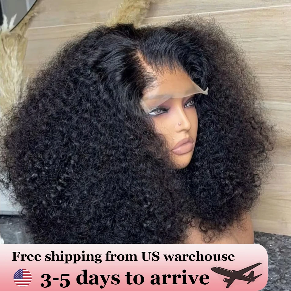 

230% Short Curly Bob 13x4 Transparent Lace Front Wigs 4x4 Deep Wave Lace Frontal Wig Brazilian 100% Human Hair For Black Women