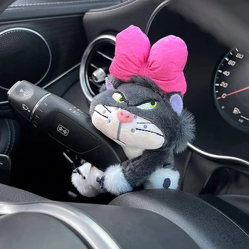 Creative น่ารักการ์ตูนแมวตกแต่งรถ Wiper เลี้ยวสัญญาณ Plush เครื่องประดับตกแต่ง
